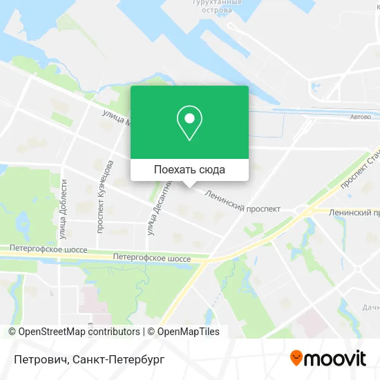 Карта Петрович
