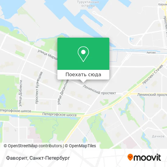 Карта Фаворит