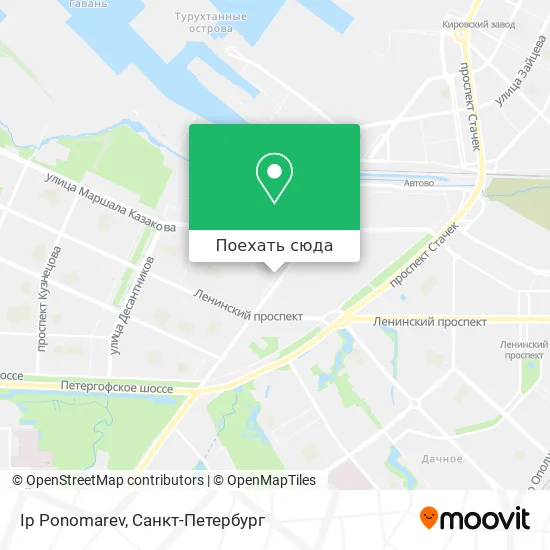 Карта Ip Ponomarev
