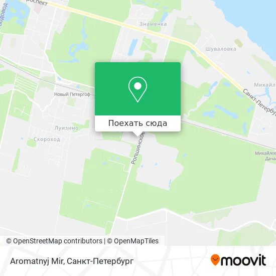 Карта Aromatnyj Mir