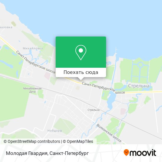 Карта Молодая Гвардия