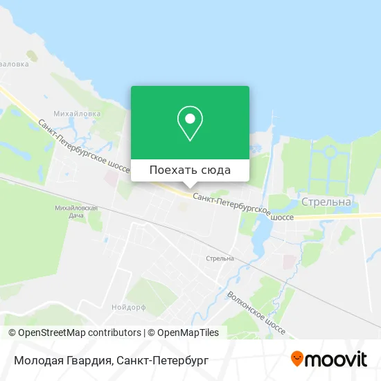 Карта Молодая Гвардия