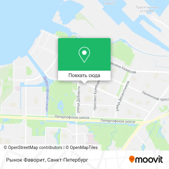 Карта Рынок Фаворит