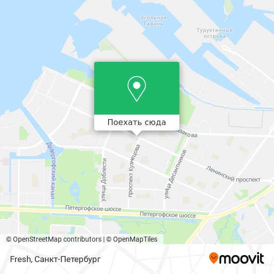 Карта Fresh