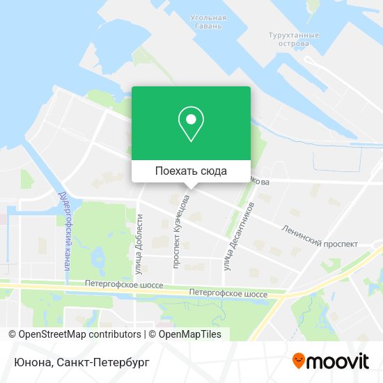 Карта Юнона