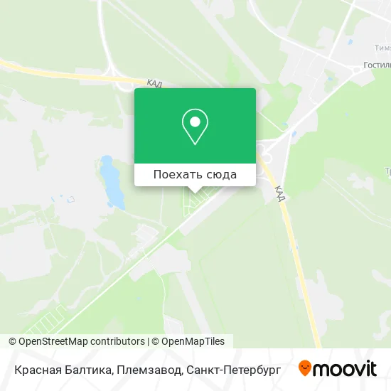Карта Красная Балтика, Племзавод