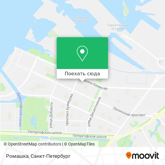 Карта Ромашка