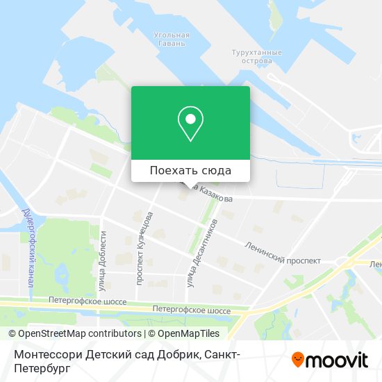 Карта Монтессори Детский сад Добрик
