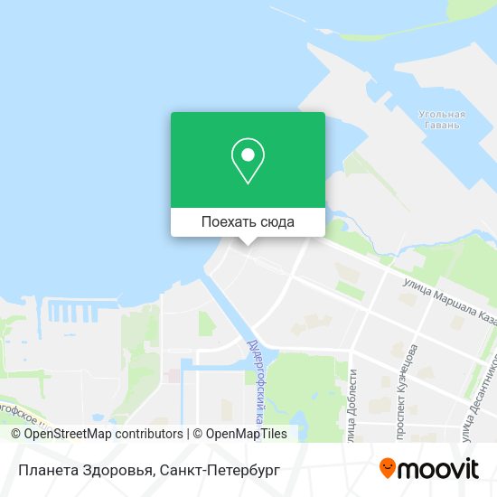 Карта Планета Здоровья