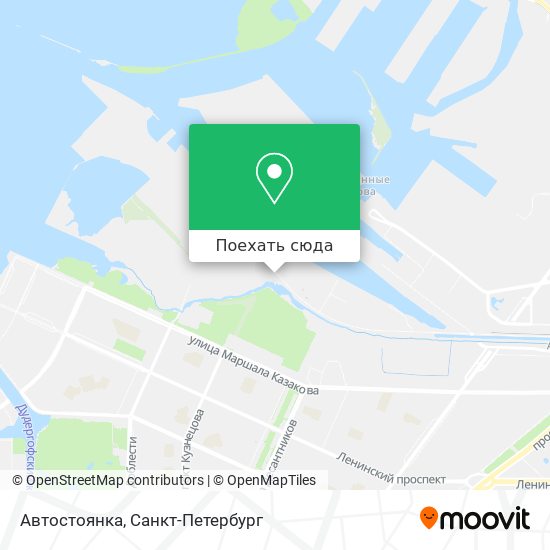 Карта Автостоянка
