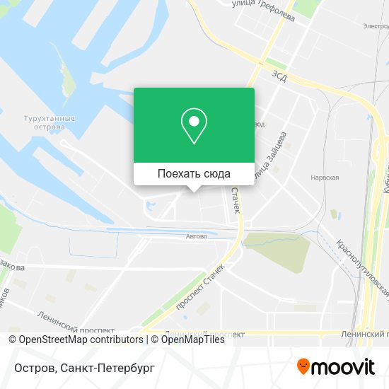 Карта Остров