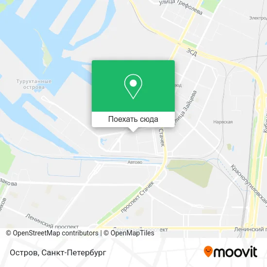 Карта Остров