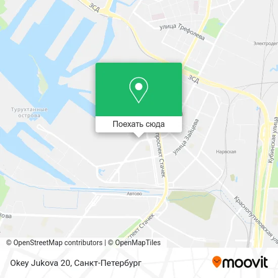 Карта Okey Jukova 20