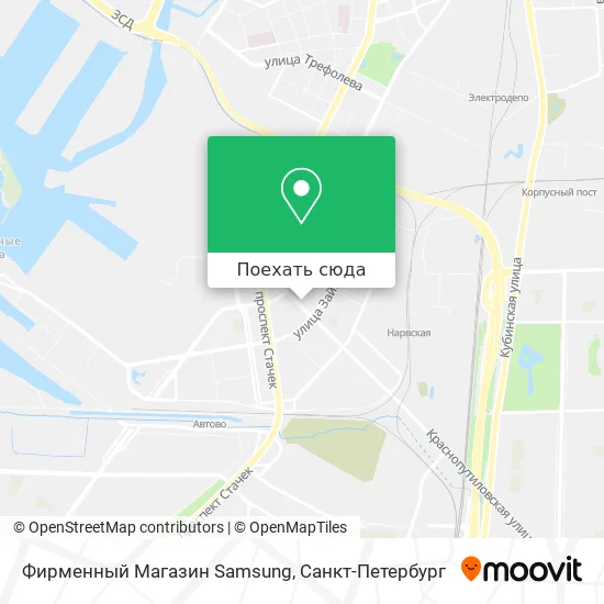 Карта Фирменный Магазин Samsung