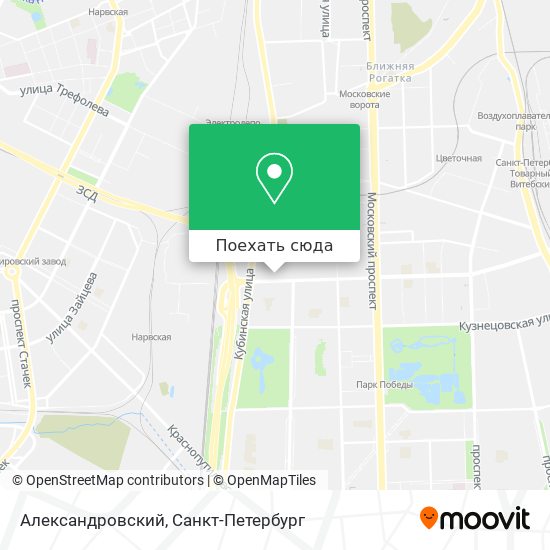 Карта Александровский