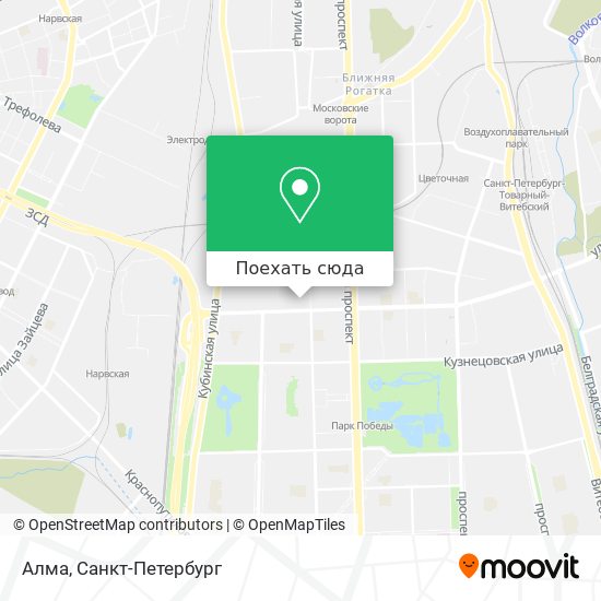 Карта Алма