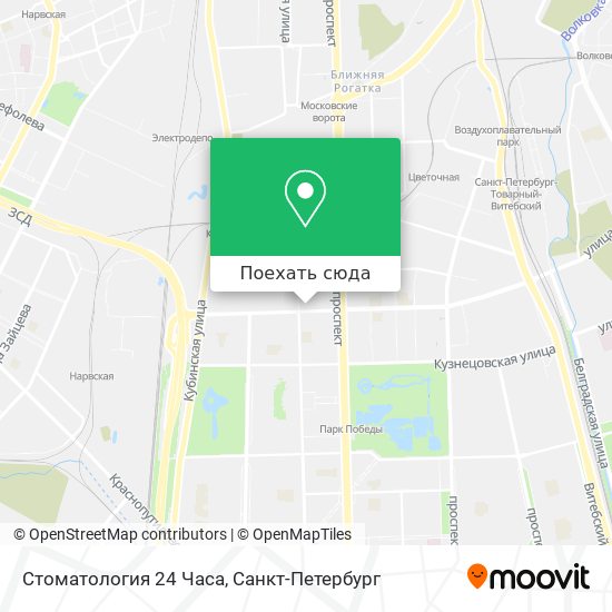 Карта Стоматология 24 Часа