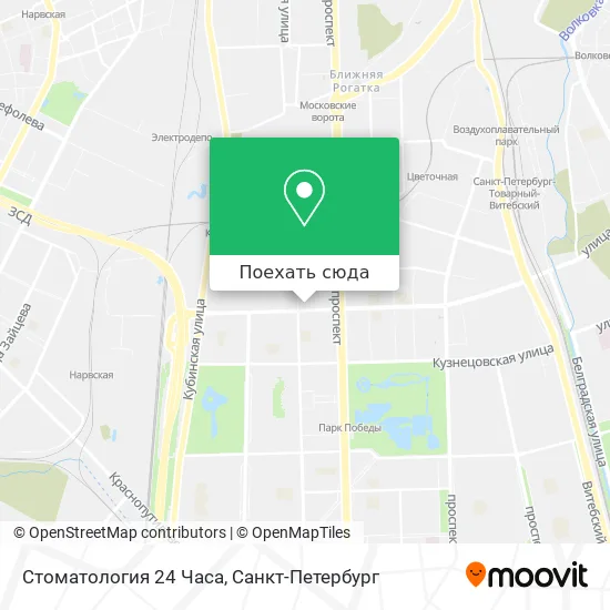 Карта Стоматология 24 Часа