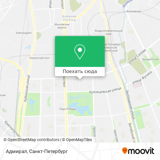 Карта Адмирал