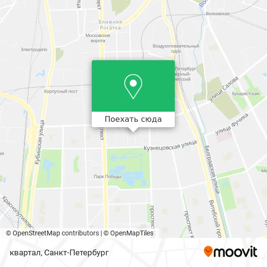 Карта квартал