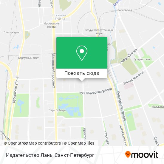 Карта Издательство Лань