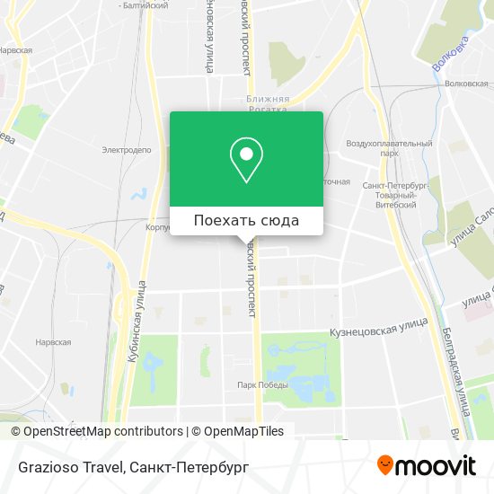 Карта Grazioso Travel