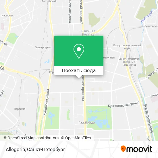 Карта Allegoria