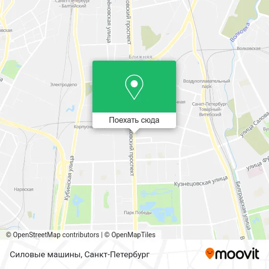 Карта Силовые машины