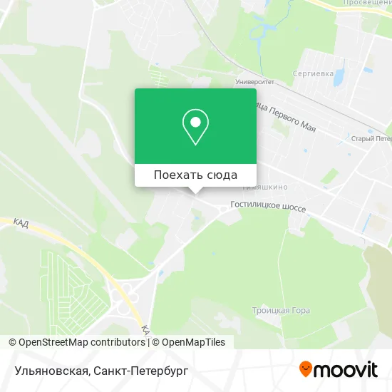 Карта Ульяновская