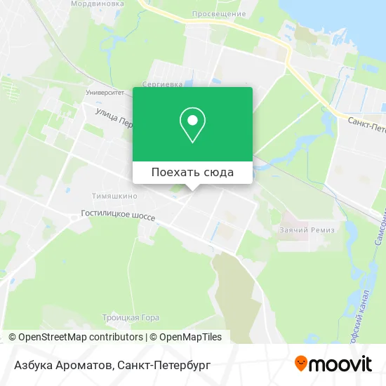 Карта Азбука Ароматов