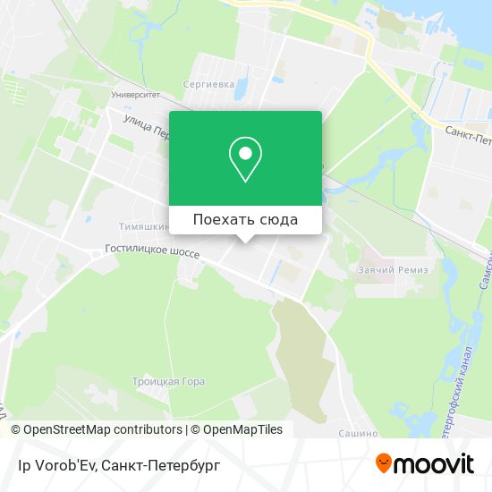 Карта Ip Vorob'Ev