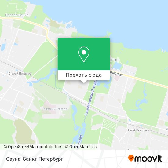 Карта Сауна
