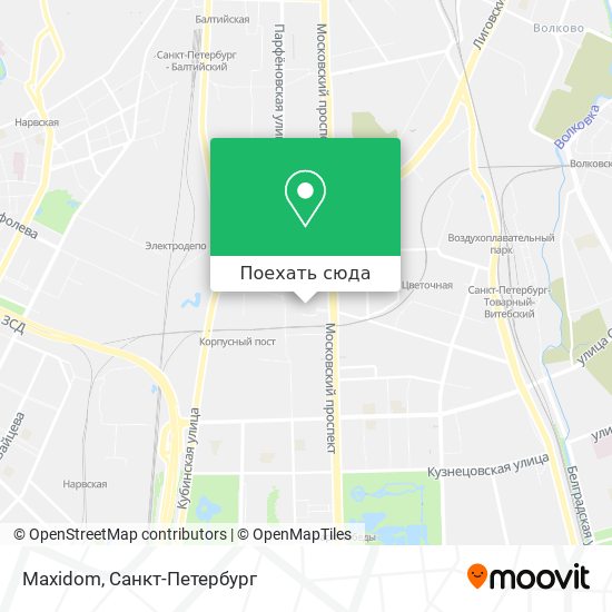 Карта Maxidom