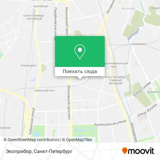 Карта Экоприбор