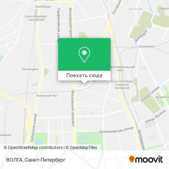 Карта ВОЛГА