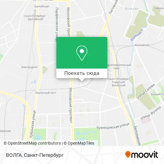 Карта ВОЛГА