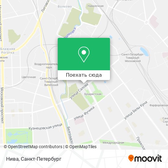Карта Нива