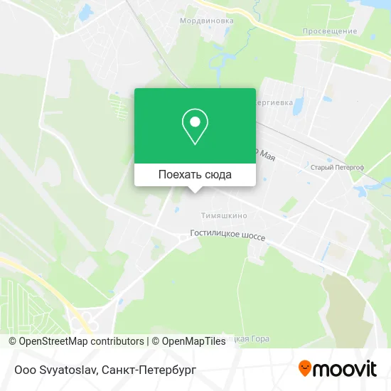 Карта Ooo Svyatoslav