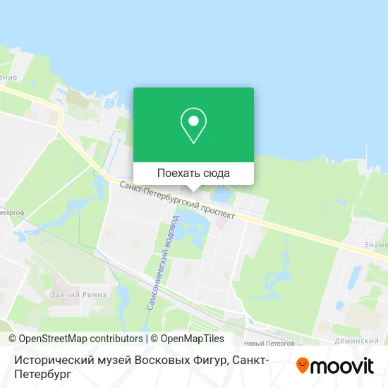 Карта Исторический музей Восковых Фигур
