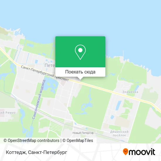 Карта Коттедж
