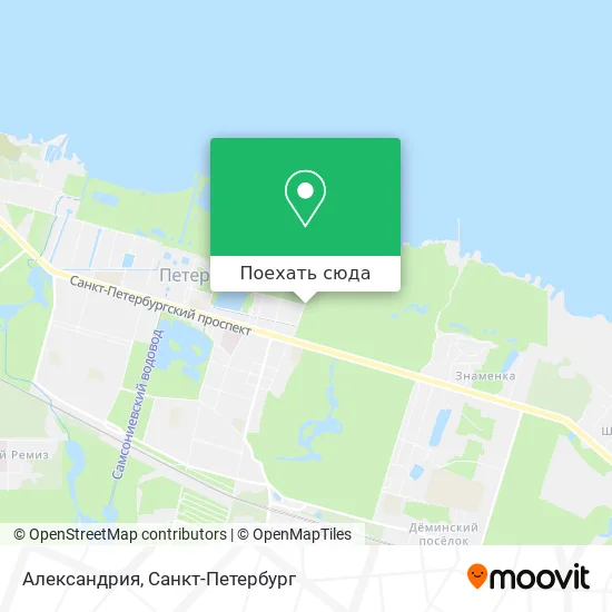 Карта Александрия