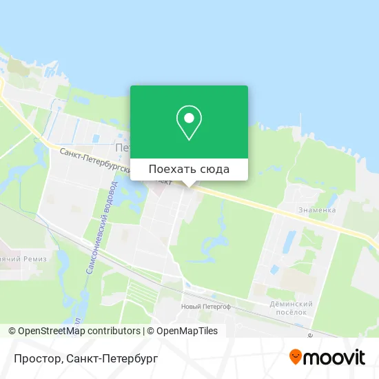 Карта Простор