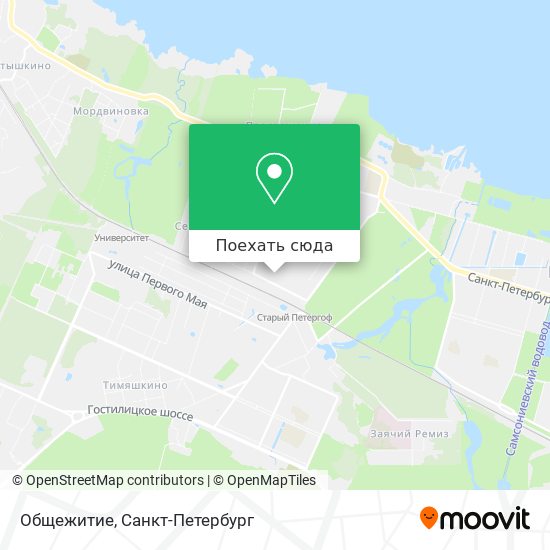 Карта Общежитие
