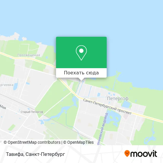 Карта Тавифа