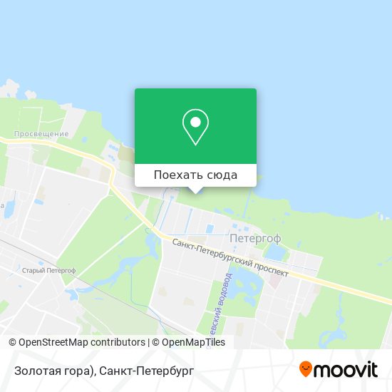 Карта Золотая гора)