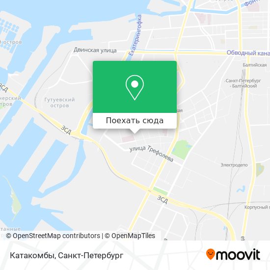 Карта Катакомбы