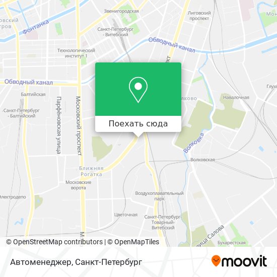 Карта Автоменеджер