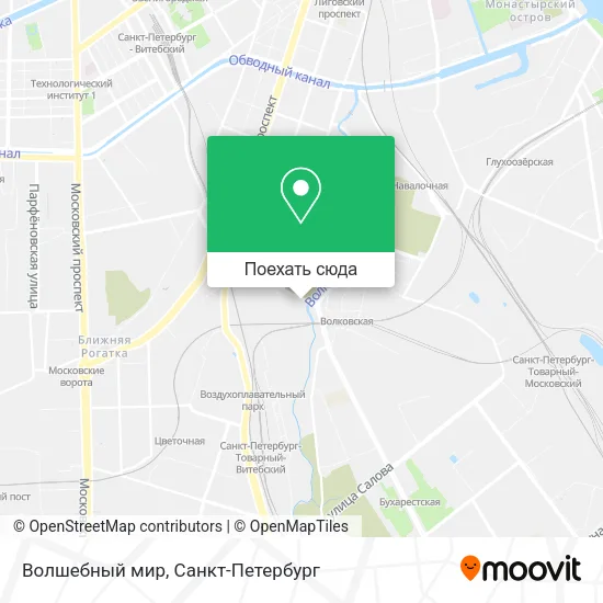 Карта Волшебный мир