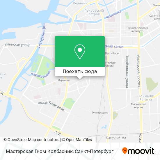 Карта Мастерская Гном Колбасник