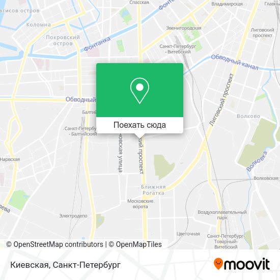 Карта Киевская